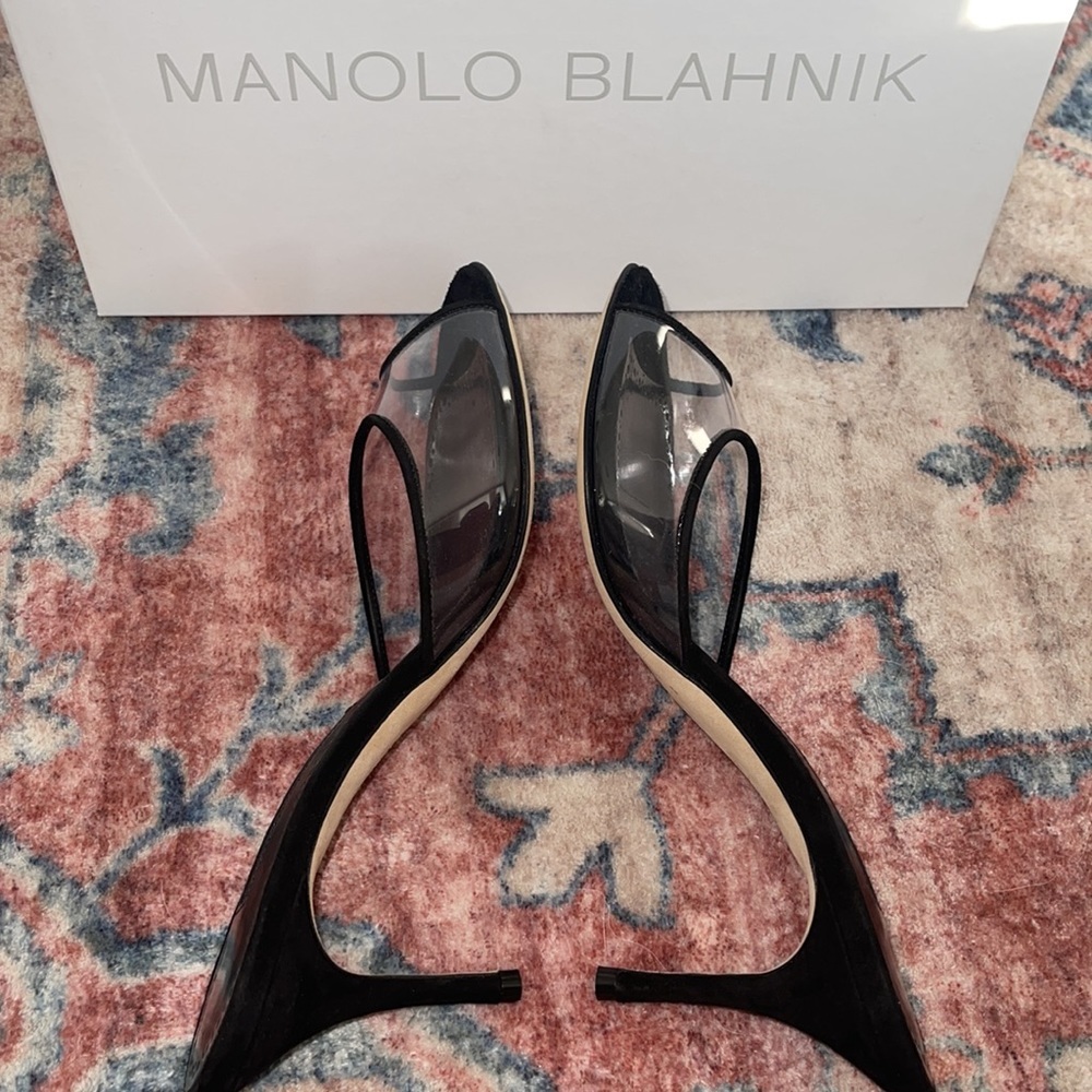 ‼️$775 MANOLO HEELS‼️NEW‼️STEAL🤑🤑 - Picture 9 of 10